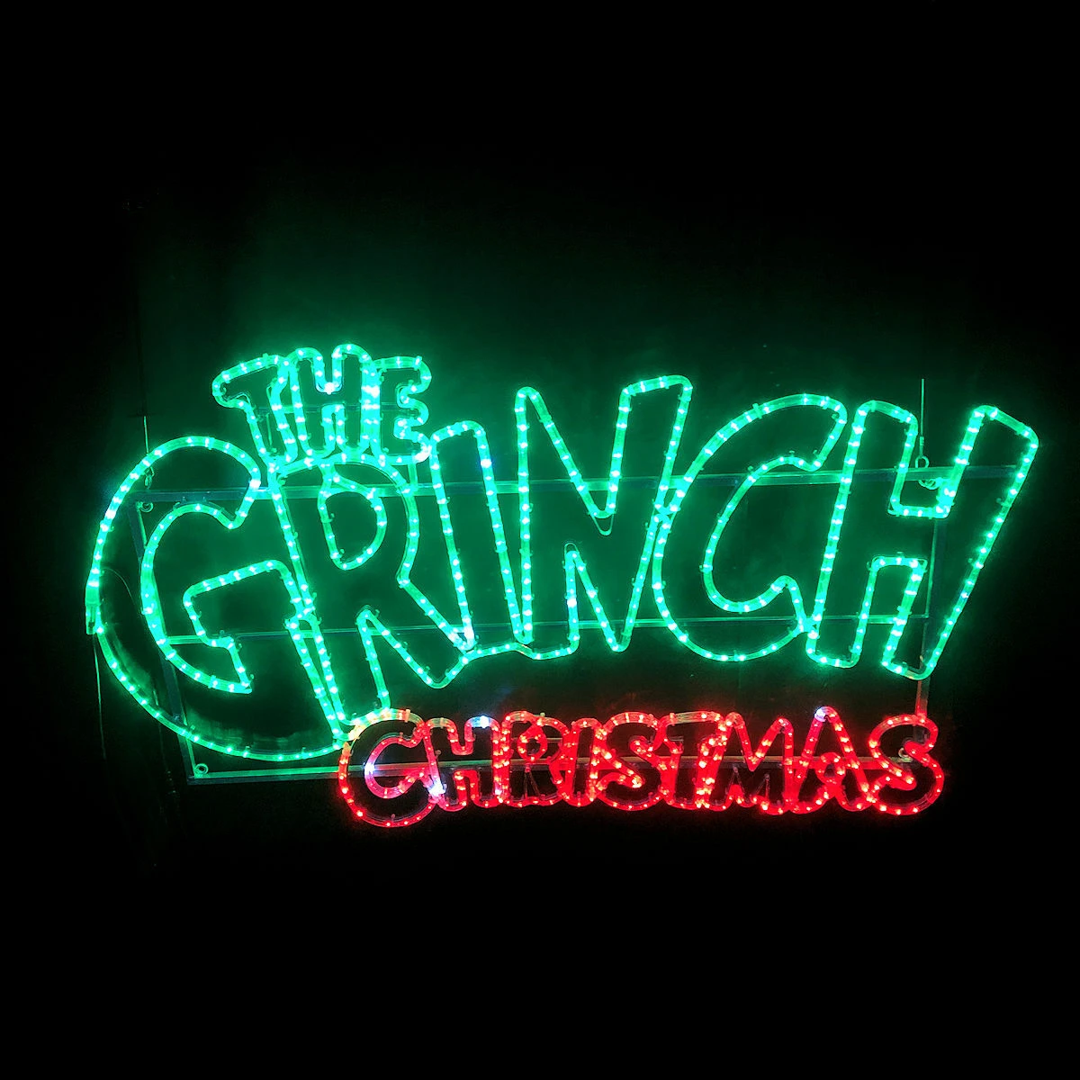 Green Elf Christmas Sign Rope Light Motif 150cm - Green, Red, White 5 Green Elf Christmas Sign Rope Light Motif 150cm - Green, Red, White - Image 3