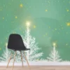 3D Shining Christmas Xmas Tree 6 Wallpaper Mural Wall Mural Wall Murals Removable Wallpaper Self-adh -Amscan Sales Store b35315949b633edd4c2622abb6bd0583