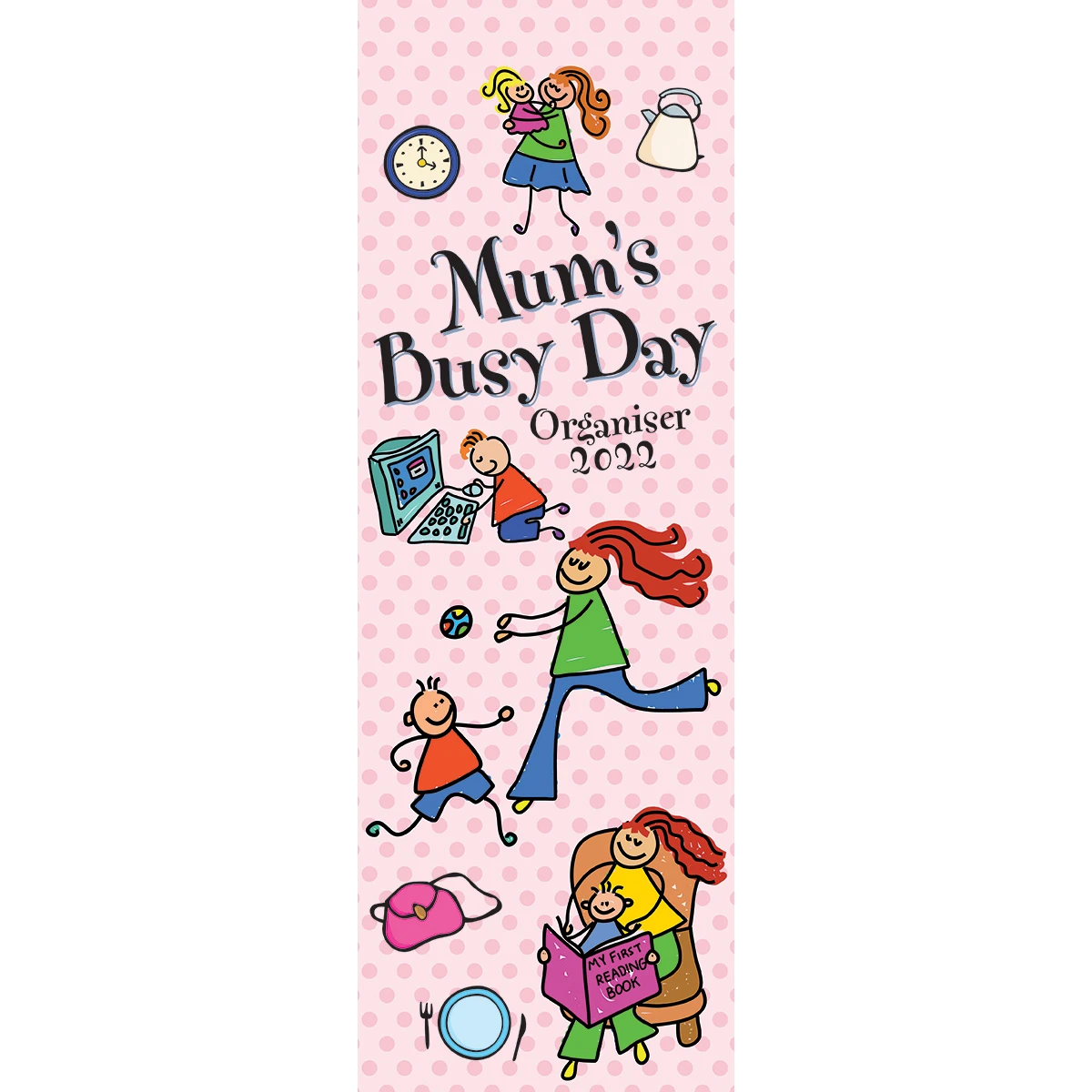 Mum's Busy Day - 2022 Slim Slimline Wall Calendar New Year Christmas Gift 3 Mum's Busy Day - 2022 Slim Slimline Wall Calendar New Year Christmas Gift