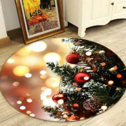 3D Christmas Tree 81098 Round Non Slip Rug Mat Room Mat Quality Elegant Photo Carpet 7 3D Christmas Tree 81098 Round Non Slip Rug Mat Room Mat Quality Elegant Photo Carpet -Amscan Sales Store b422ef7c98f18e25170baf555269697a
