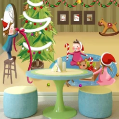 3D Christmas Decoration 139 Wallpaper Mural Wall Mural Wall Murals Removable Wallpaper Self-adhesive