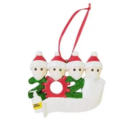 2020 Christmas Tree Hanging Ornament Kit Personalized 4 Family Members Names Decoration 11 2020 Christmas Tree Hanging Ornament Kit Personalized 4 Family Members Names Decoration -Amscan Sales Store b71a101b7abe93124ecebfb4d78bde0e