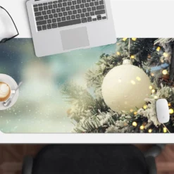 3D White Ball 51190 Christmas Non-slip Office Desk Mouse Mat Large Keyboard Pad Game Xmas -Amscan Sales Store b7d3d82c856c1c854fe936db1cb03a57