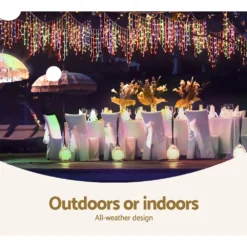 Jingle Jollys 30M Christmas Icicle Lights String Light Outdoor 800LED Xmas Lamp 11 Jingle Jollys 30M Christmas Icicle Lights String Light Outdoor 800LED Xmas Lamp -Amscan Sales Store bcd798d6f09cdf5644f9986eafdf5cc9