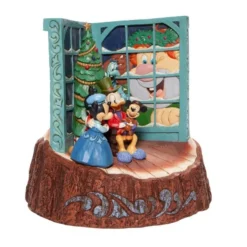 Jim Shore Disney Traditions - Mickey Mouse Christmas Carol - God Bless Us Everyone!