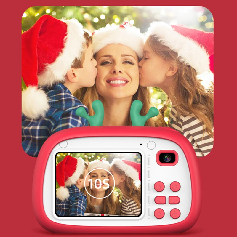 Catzon A9 Kids Camera 2.4-inch 1800W Large HD Screen Video Cute Christmas Children's Camera For Reco 5 Catzon A9 Kids Camera 2.4-inch 1800W Large HD Screen Video Cute Christmas Children's Camera For Reco - Image 3