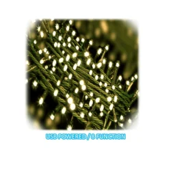 Sansai 100 LED Electric Lumini Decorative/Christmas String Lights Warm White