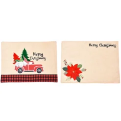 2 Pack Christmas Family Holiday Party Decorations Non-Slip Heat-Resistant Washable Table Placemat 10 2 Pack Christmas Family Holiday Party Decorations Non-Slip Heat-Resistant Washable Table Placemat -Amscan Sales Store c99f981e d323 477e 9164 35e1c98863ea