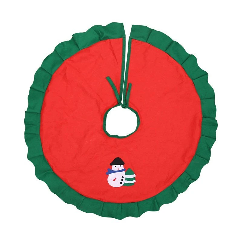 New 90cm 35" Christmas Tree Skirt Felt Floor Decorations Xmas Santa Snowman Gift - Snowman 3 New 90cm 35" Christmas Tree Skirt Felt Floor Decorations Xmas Santa Snowman Gift - Snowman