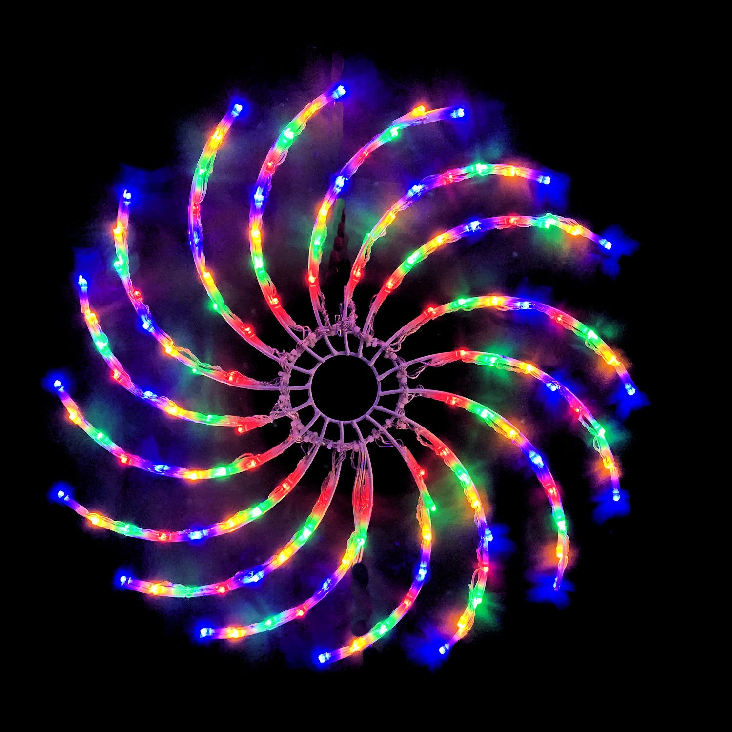 Christmas Complete LED Spinner Rainbow Multicolour 50cm 3 Christmas Complete LED Spinner Rainbow Multicolour 50cm
