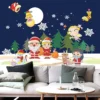 3D Christmas Eve Children Joy 282 Wallpaper Mural Wall Mural Wall Murals Removable Wallpaper Self-ad -Amscan Sales Store cb22ab1f58f9e343ad238e04d535300a