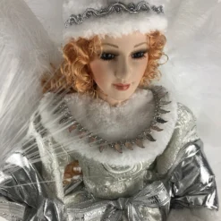 Christmas Complete Angel Silver White Animated 80cm 12 Christmas Complete Angel Silver White Animated 80cm -Amscan Sales Store cd245ee260d4bc8eec913d55a7c8029d