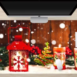 3D Candle Light 51218 Christmas Non-slip Office Desk Mouse Mat Large Keyboard Pad Game Xmas -Amscan Sales Store cda1555fc197612af6a0e2326f0d811e