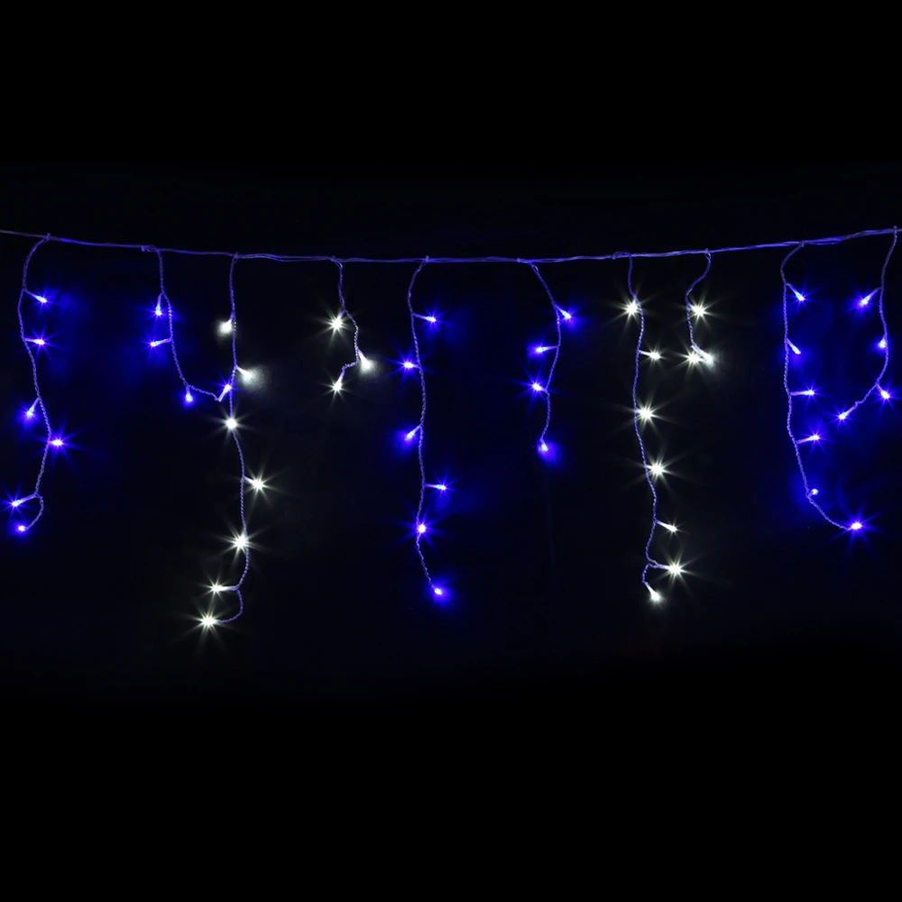 Jingle Jollys 30M Christmas Icicle Lights String Light Outdoor Xmas Lamp Blue 4 Jingle Jollys 30M Christmas Icicle Lights String Light Outdoor Xmas Lamp Blue - Image 2