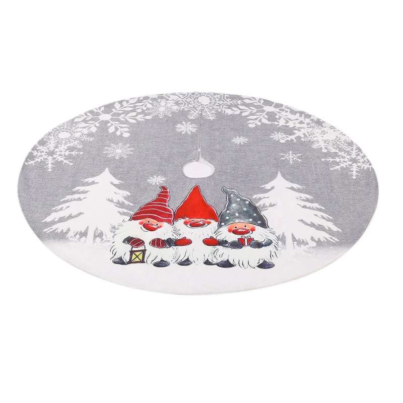 Christmas Family Holiday Party Decorations Tree Skirt Xmas Tree Skirts Ornaments,Diameter 117cm 3 Christmas Family Holiday Party Decorations Tree Skirt Xmas Tree Skirts Ornaments,Diameter 117cm