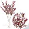 4x 58cm Christmas Artificial Flowers Snow Glitter Branch Apple Berry Pine Cones 1 4x 58cm Christmas Artificial Flowers Snow Glitter Branch Apple Berry Pine Cones -Amscan Sales Store d391101b47bf167b5a153b97b8938256
