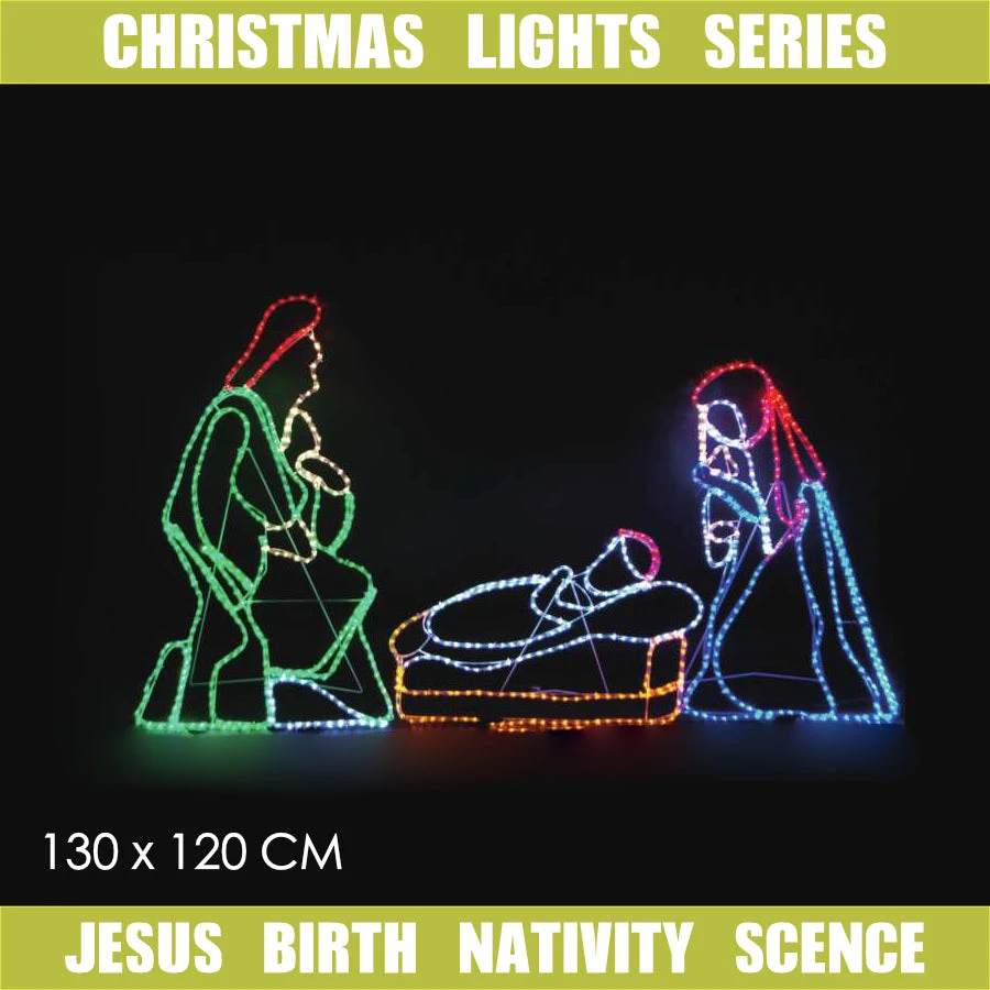 Christmas LED Motif Jesus Birth Nativity 130 X 120cm Indoor Outdoor Display Sign 3 Christmas LED Motif Jesus Birth Nativity 130 X 120cm Indoor Outdoor Display Sign