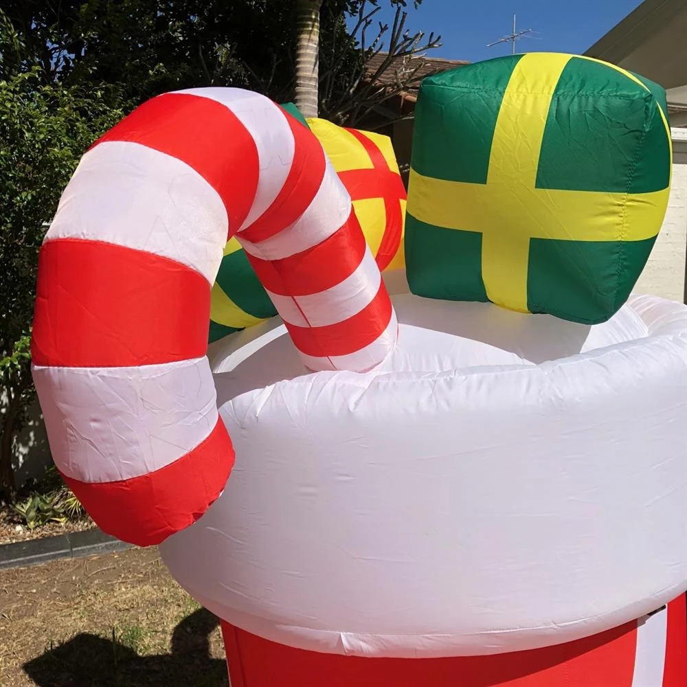 Inflatable Christmas Stocking 2m 3 Inflatable Christmas Stocking 2m