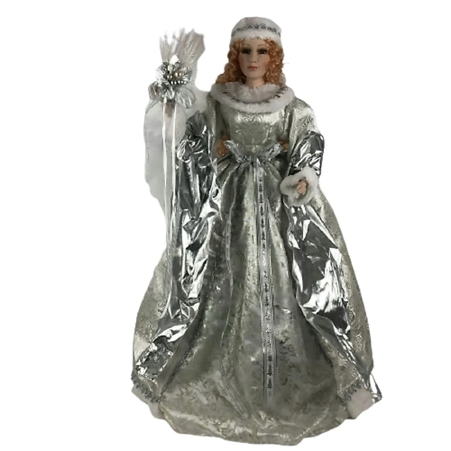 Christmas Complete Angel Silver White Animated 80cm 4 Christmas Complete Angel Silver White Animated 80cm - Image 2