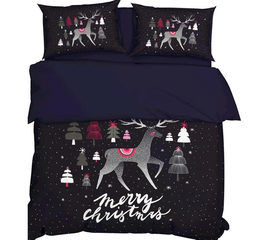 3D Deer Christmas Tree 11189 Bed Pillowcases Quilt Cover Set Bedding Set Pillowcases Duvet Cover KIN 3 3D Deer Christmas Tree 11189 Bed Pillowcases Quilt Cover Set Bedding Set Pillowcases Duvet Cover KIN