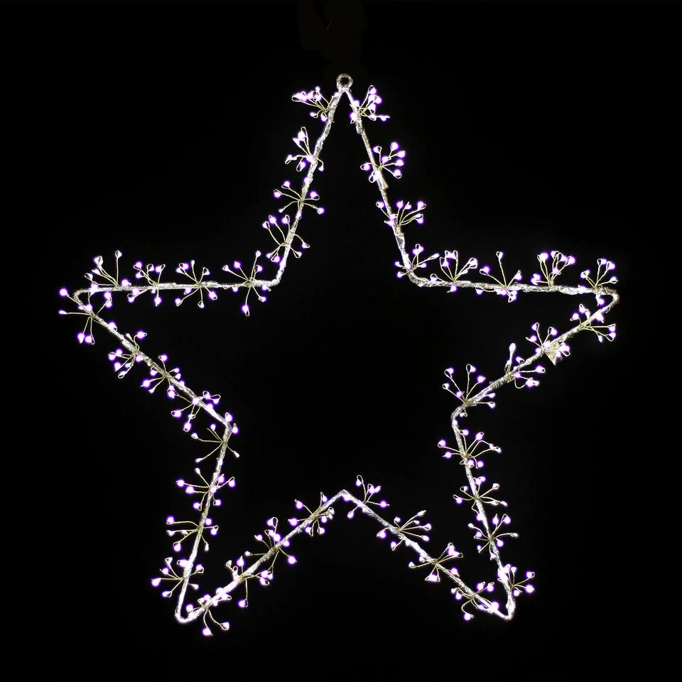 Starburst Star Christmas Display Wall Light - Dual Colour 4 Starburst Star Christmas Display Wall Light - Dual Colour - Image 2