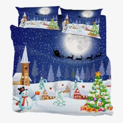 3D Christmas Eve 55 Bed Pillowcases Quilt Cover Set Bedding Set Pillowcases Duvet Cover KING SINGLE 6 3D Christmas Eve 55 Bed Pillowcases Quilt Cover Set Bedding Set Pillowcases Duvet Cover KING SINGLE -Amscan Sales Store ed69ecfcd53efd164ed72757ee7851e7