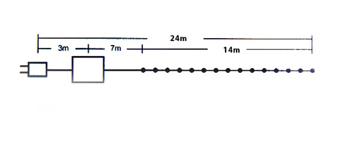 24m 200 LED Christmas Fairy Light Clear String White 4 24m 200 LED Christmas Fairy Light Clear String White - Image 2
