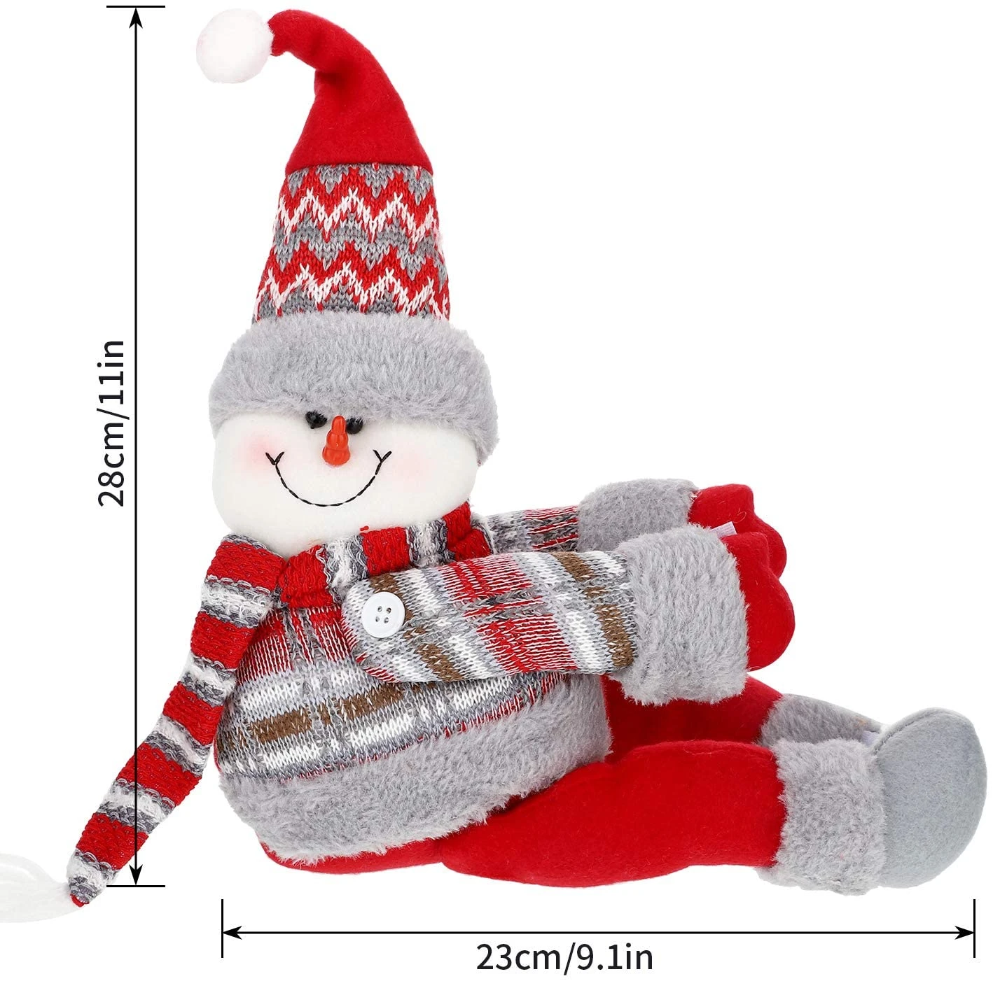 Christmas Family Holiday Party Decorations Curtain Fastener Buckle Tieback,Snowman 5 Christmas Family Holiday Party Decorations Curtain Fastener Buckle Tieback,Snowman - Image 3