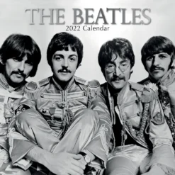 The Beatles - 2022 Premium Square Wall Calendar 16 Month New Year Christmas Gift