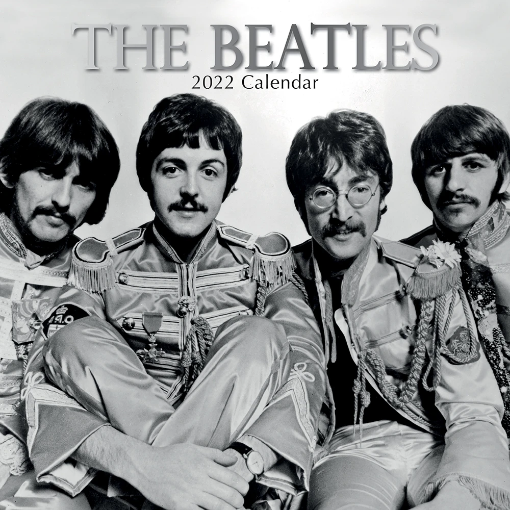 The Beatles - 2022 Premium Square Wall Calendar 16 Month New Year Christmas Gift 3 The Beatles - 2022 Premium Square Wall Calendar 16 Month New Year Christmas Gift