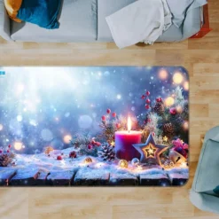 3D Snow Candle 55115 Christmas Non Slip Rug Mat Room Mat Quality Elegant Photo Carpet Xmas 6 3D Snow Candle 55115 Christmas Non Slip Rug Mat Room Mat Quality Elegant Photo Carpet Xmas -Amscan Sales Store f5f5e8b44f1a91c7ee4660dc02854352