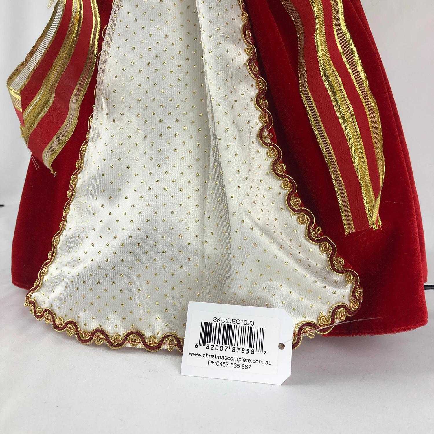 Christmas Complete Angel Red/Gold Animated 50cm 7 Christmas Complete Angel Red/Gold Animated 50cm - Image 6