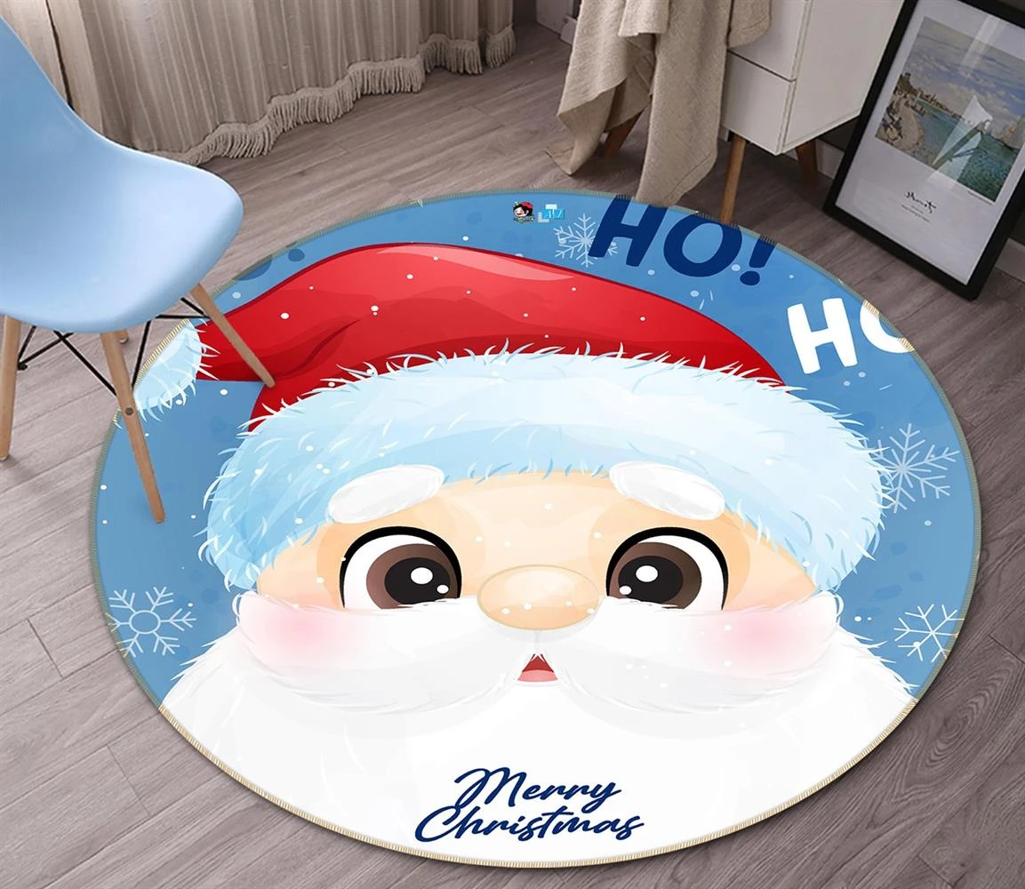 3D Santa Claus 54105 Christmas Round Non Slip Rug Mat Room Mat Quality Elegant Photo Carpet Xmas 3 3D Santa Claus 54105 Christmas Round Non Slip Rug Mat Room Mat Quality Elegant Photo Carpet Xmas